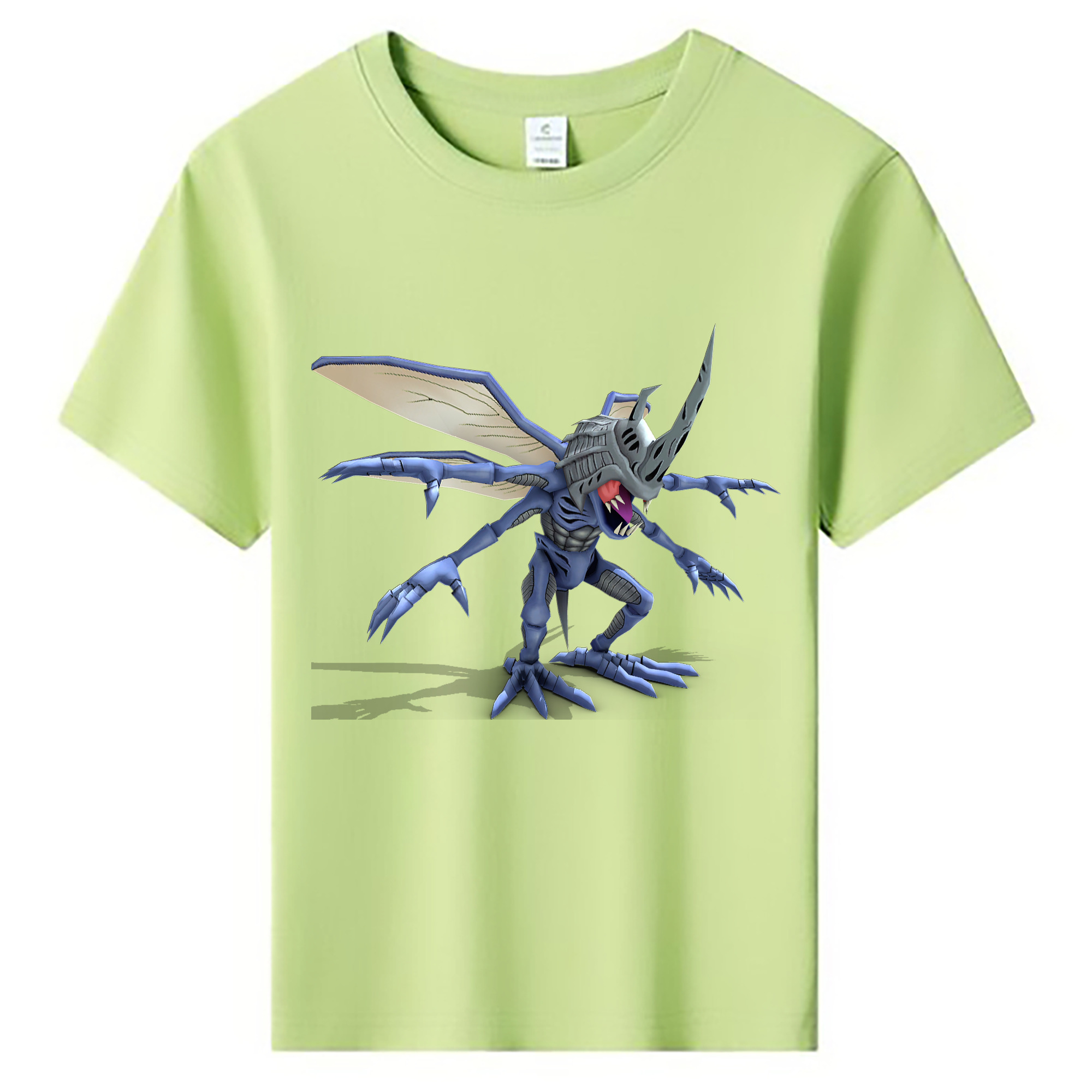 （画像用） Digimon デジタルモンスター/デジモン 綿100％キッズTシャツ（フロントプリント）